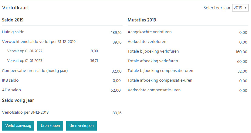 Verlofregeling